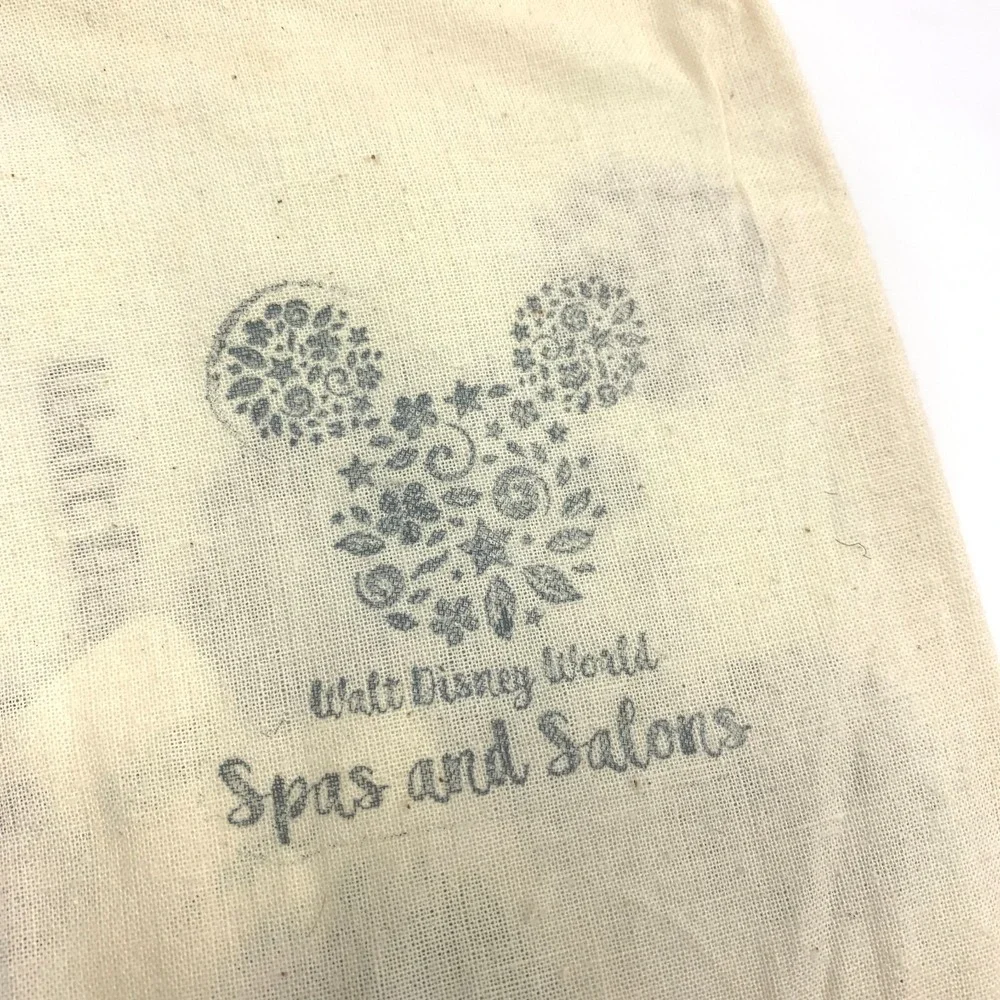 Walt Disney World Spas and Salons Promotional Bag w/ Postcard and emerginC Sampl